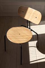 Umage Curious Oak Chair Black Powder Coated Legs –  from Amos Lighting + Home