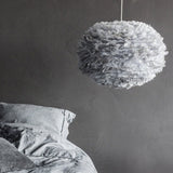 Umage Eos Large Light Grey Feather Shade