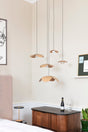 Umage Forget Me Not Wood Cluster 5 Pendant, Oak –  from Amos Lighting + Home