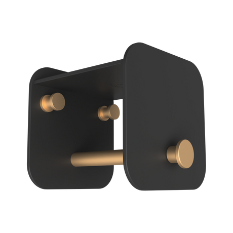 Umage Hang in There Coat Hook Black and Brass –  from Amos Lighting + Home