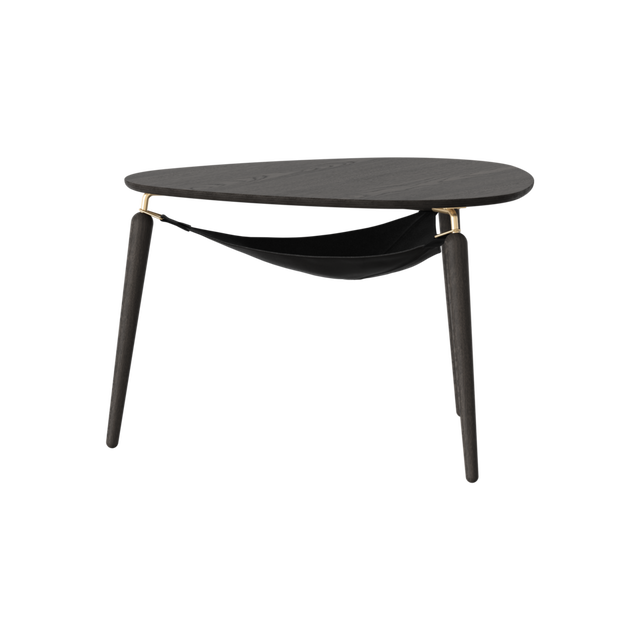 Umage Hang Out Coffee Table Brass & Black Oak –  from Amos Lighting + Home