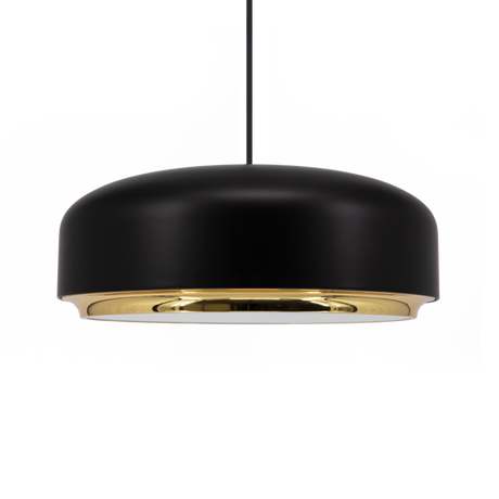 Umage Hazel Pendant Medium, Black & Brass –  from Amos Lighting + Home