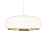 Umage Hazel Pendant Medium, White & Brass –  from Amos Lighting + Home