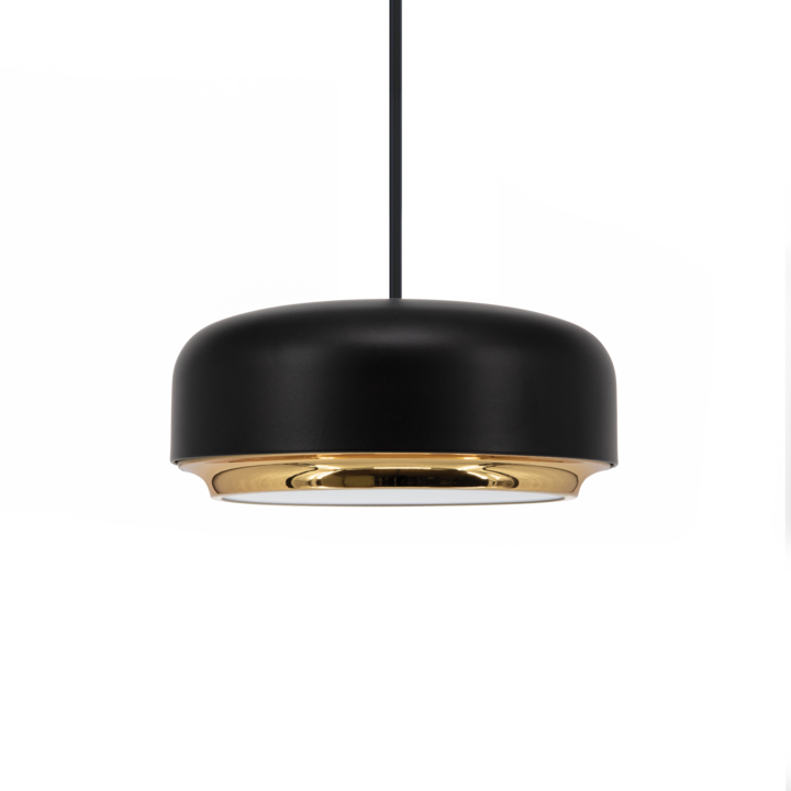 Umage Hazel Pendant Mini, Black & Brass –  from Amos Lighting + Home