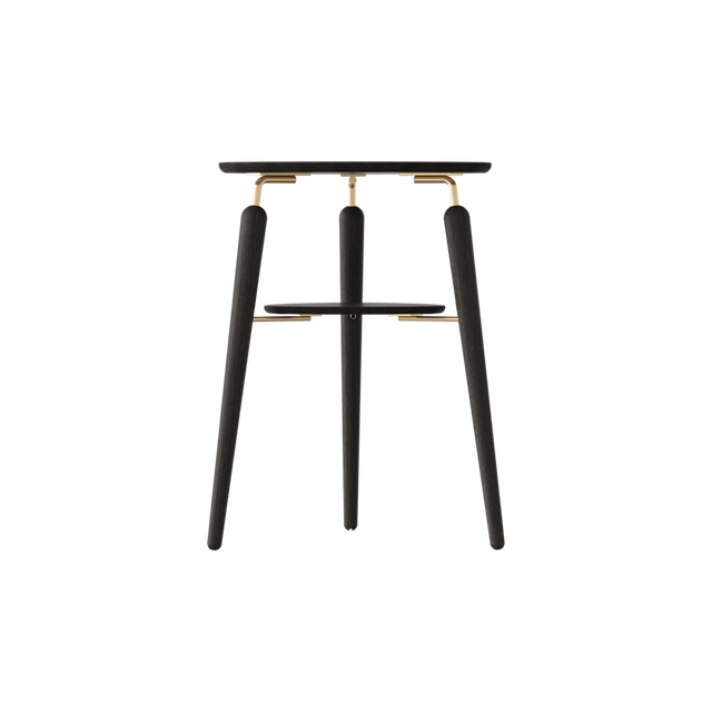 Umage My Spot Side Table Brass & Black Oak –  from Amos Lighting + Home