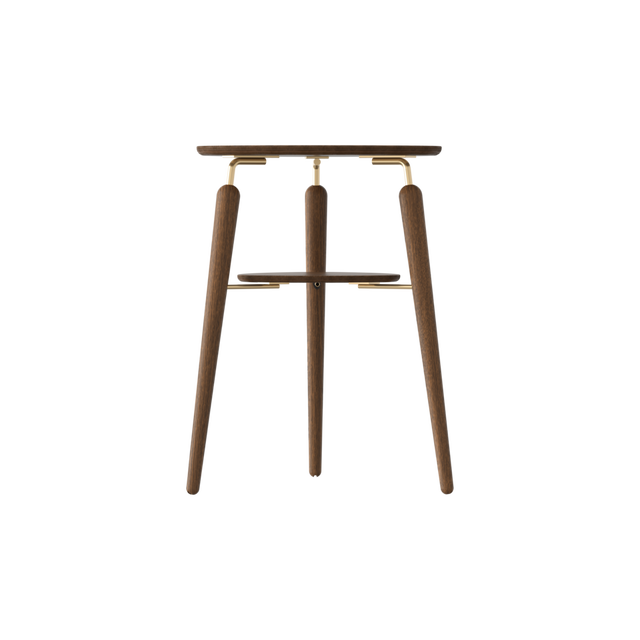 Umage My Spot Side Table Brass & Dark Oak –  from Amos Lighting + Home