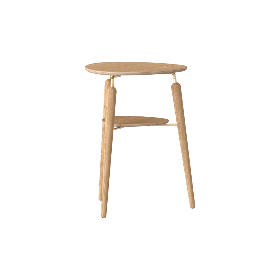 Umage My Spot Side Table Brass & Oak –  from Amos Lighting + Home