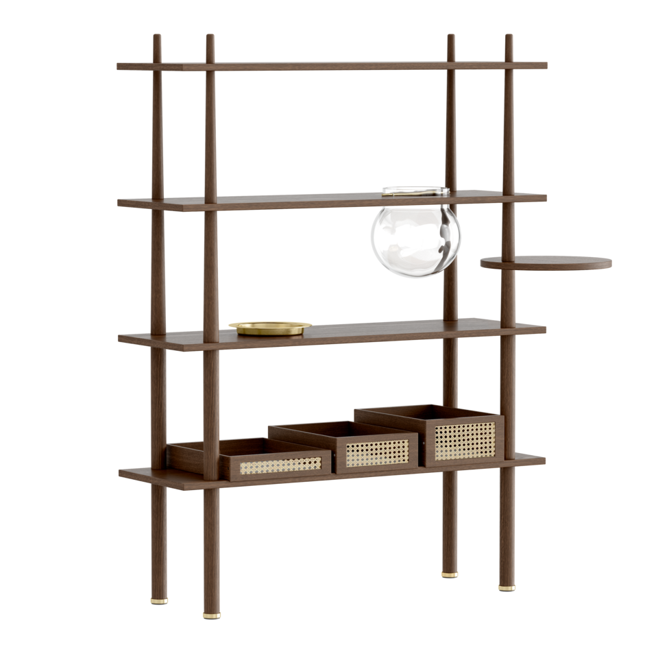 Umage Stories Shelving Unit Dark Oak –  from Amos Lighting + Home