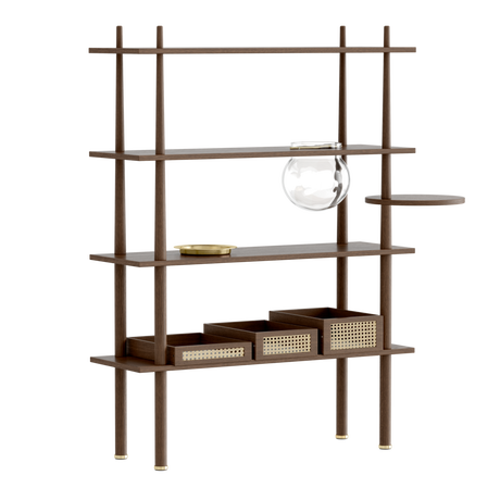 Umage Stories Shelving Unit Dark Oak –  from Amos Lighting + Home