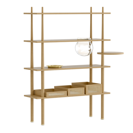 Umage Stories Shelving Unit Oak –  from Amos Lighting + Home