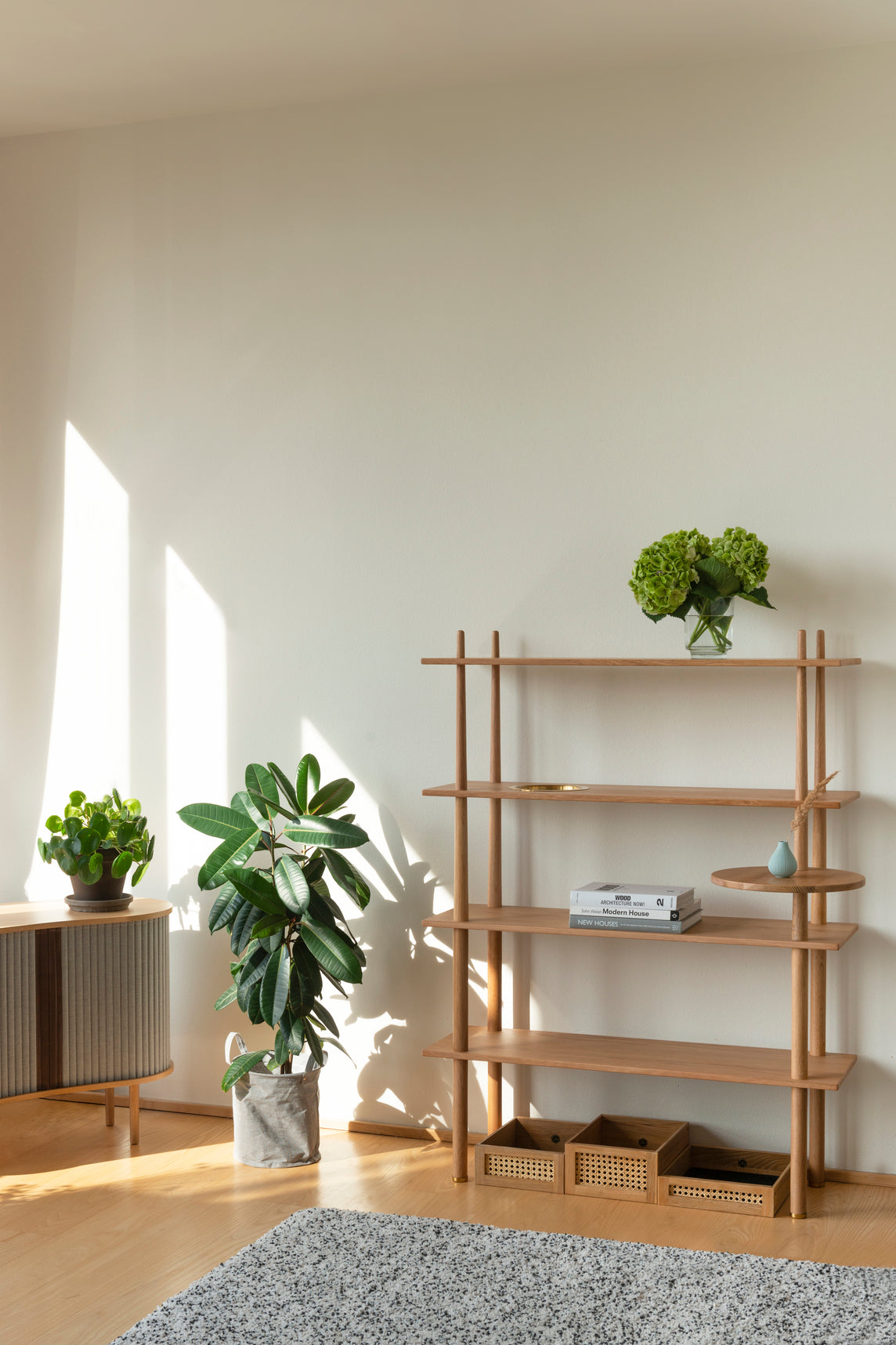 Umage Stories Shelving Unit Oak –  from Amos Lighting + Home