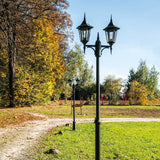 Norlys Valencia 2 Light Twin Head Lamp Post