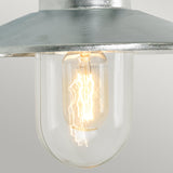 Norlys Vansbro 1 Light Wall Lantern Galvanised