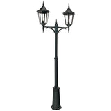 Norlys Valencia Grande 2 Light Twin Head Lamp Post