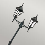 Norlys Valencia Grande 2 Light Twin Head Lamp Post