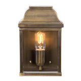 Elstead Victoria 1 Light Wall Lantern - Brass
