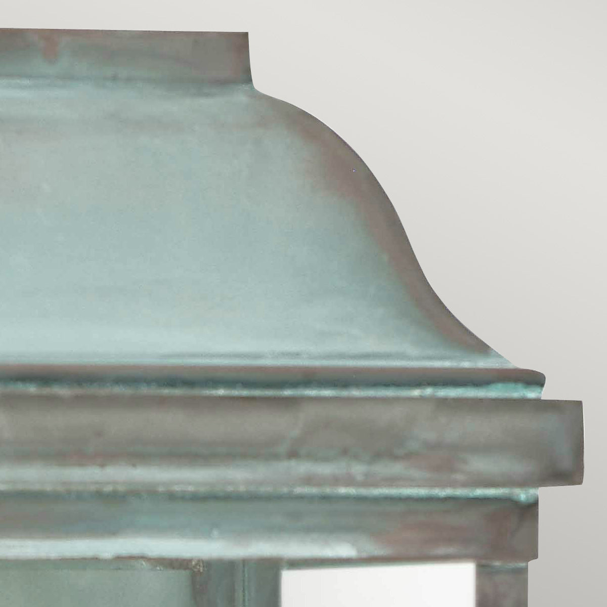 Elstead Victoria 1 Light Wall Lantern - Verdigris