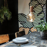 Tala Voronoi I Pendant Set Walnut