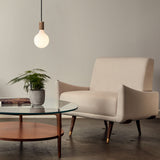 Tala Porcelain III Pendant Set Walnut