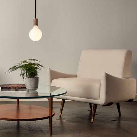 Tala Porcelain III Pendant Set Walnut