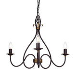 Elstead Windermere 3 Light Chandelier