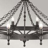 Elstead Warwick 12 Light Chandelier