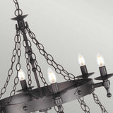 Elstead Warwick 18 Light Chandelier