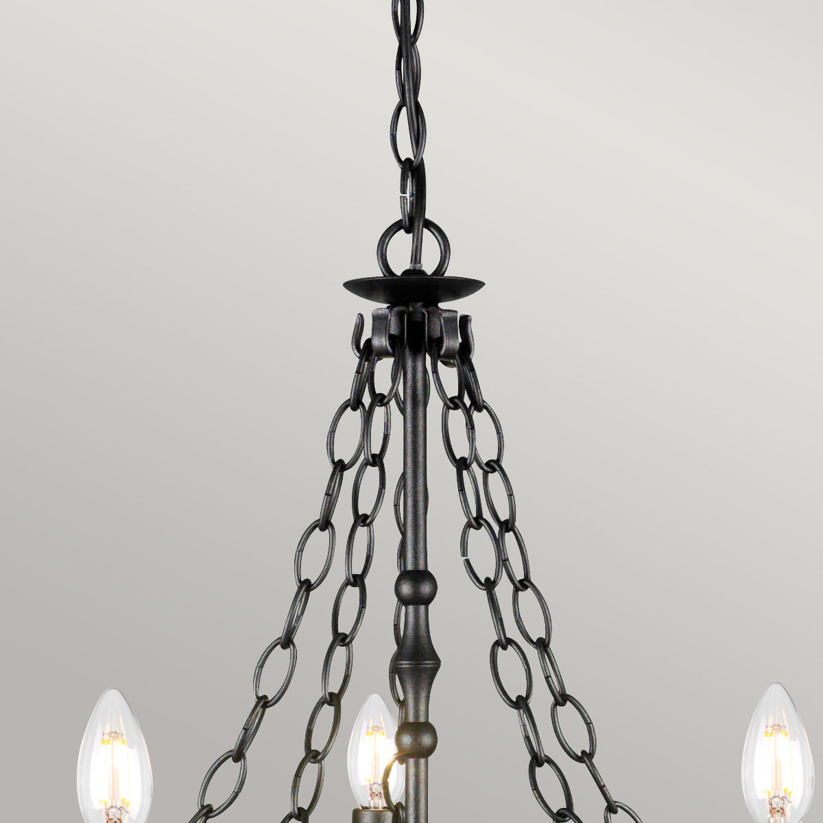 Elstead Warwick 5 Light Chandelier