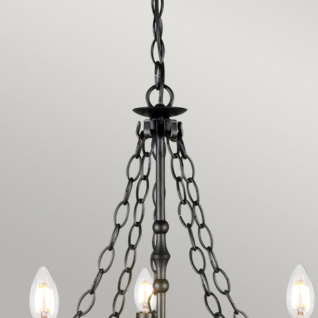 Elstead Warwick 5 Light Chandelier