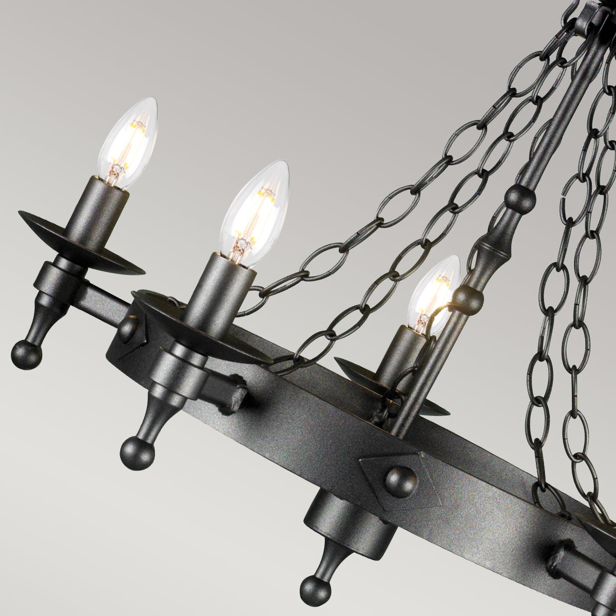 Elstead Warwick 5 Light Chandelier