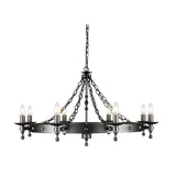 Elstead Warwick 8 Light Chandelier