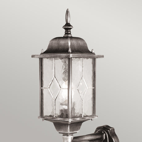 Elstead Wexford 1 Light Up Wall Lantern with PIR
