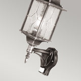 Elstead Wexford 1 Light Up Wall Lantern with PIR
